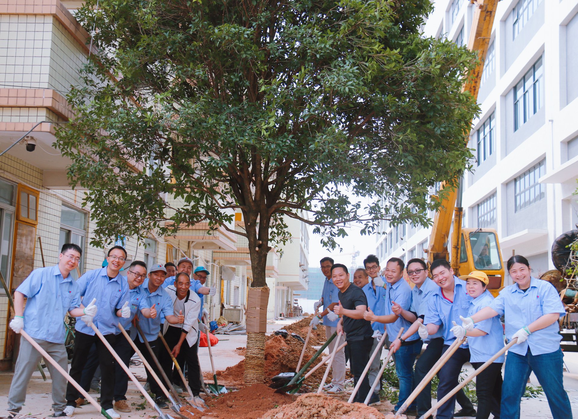 2023年馬安新廠植樹節(jié)活動(dòng)